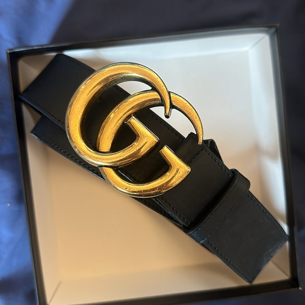 Gucci GG Marmont wide belt